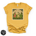 Dancing Around the Sun Tee | Mystical Moon Graphic T-Shirt